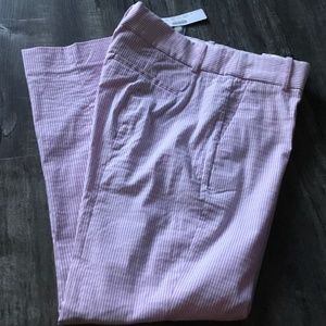 COPY - J Crew Womens Pink Seesucker Cameron Pants size 8 NWT